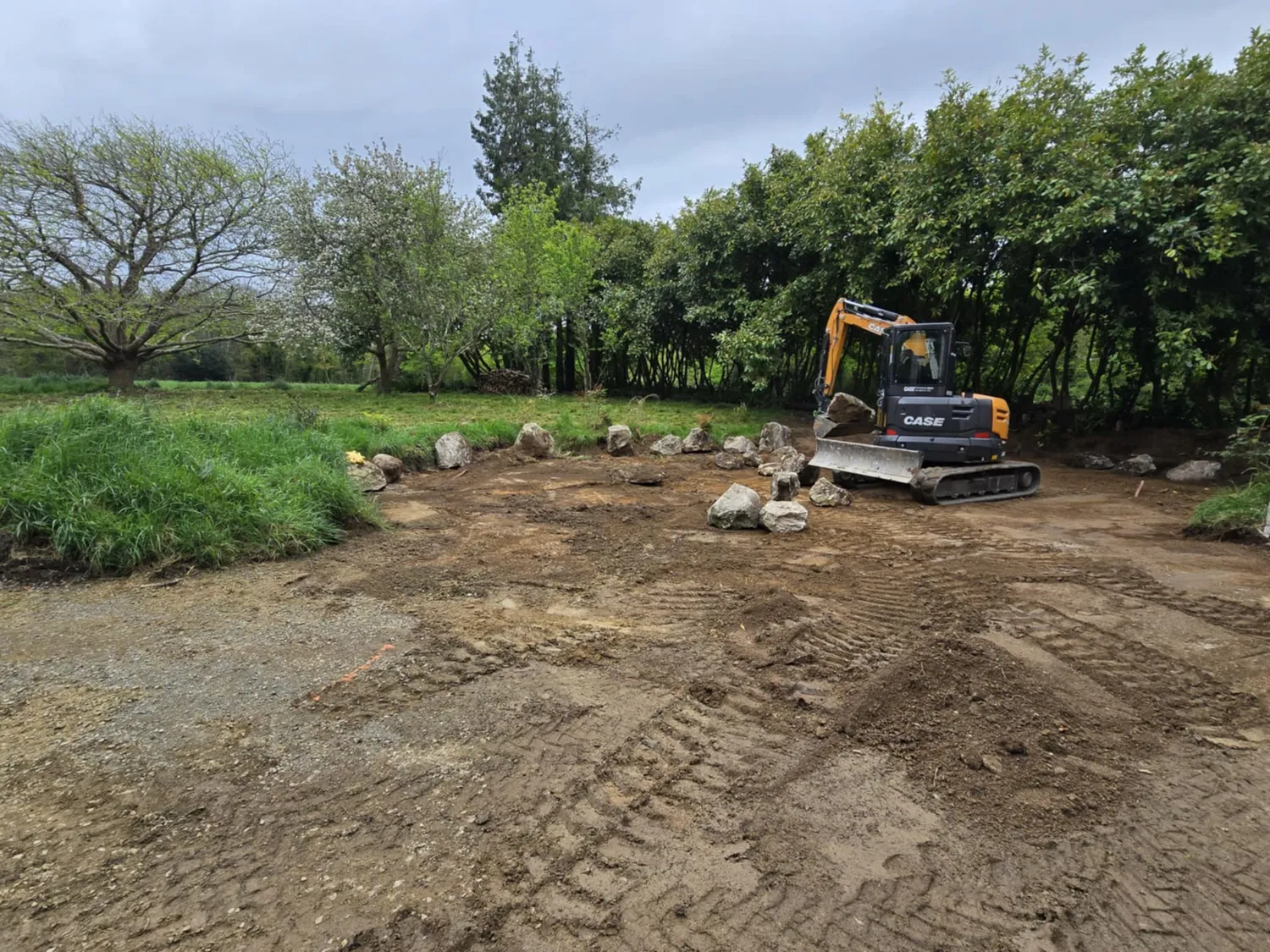 entreprise terrassement riec sur belon